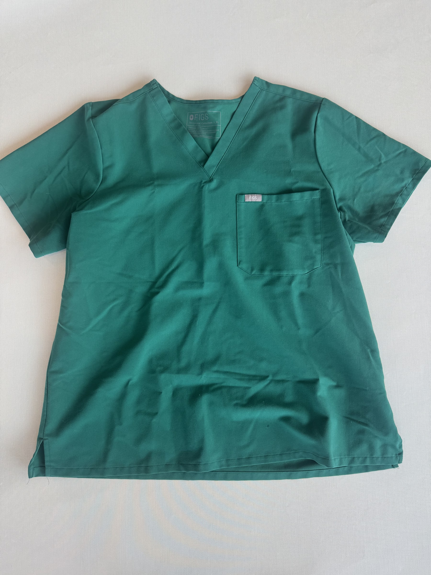 FIGS Female Scrubs Top - Teal, S